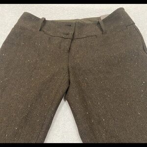 The Limited Women's Brown Herringbone Pants